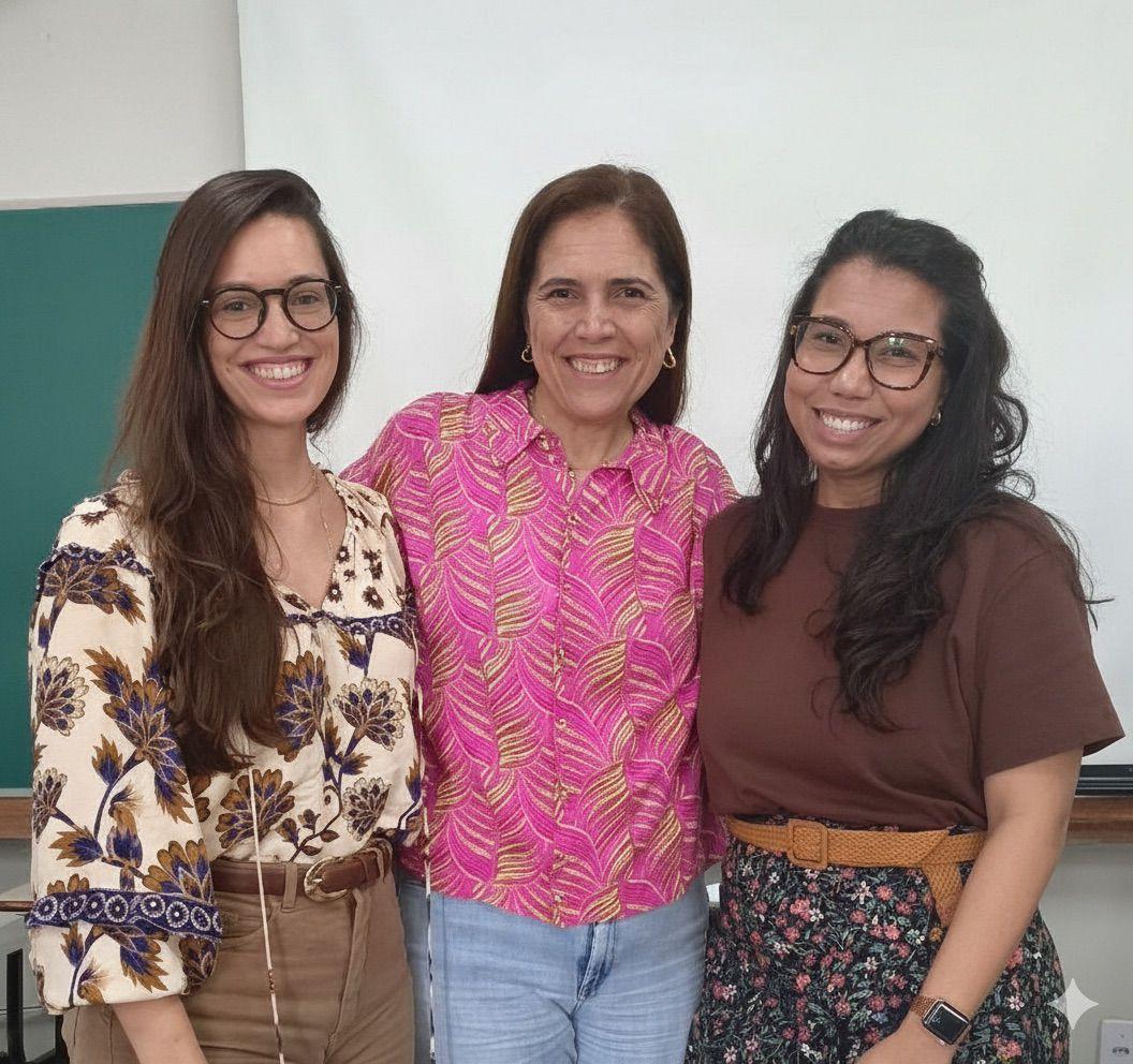 Três instrutoras do curso Entre Laços